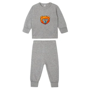 Baby Pyjama " Baby Bär" - Heather Grey