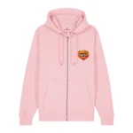 Zip-Hoodie "Mama Bär" - Cotton Pink