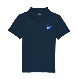 Kids Polo-Shirt "Wal Liebe" - French Navy