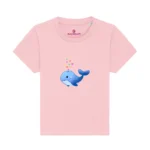 Baby T-Shirt "Wal Liebe" - Cotton Pink