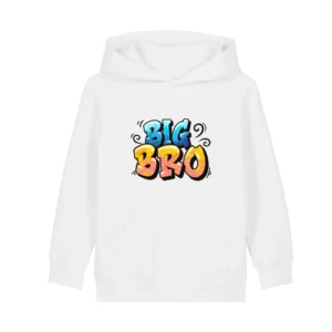 Kids Hoodie "Big Bro" - Weiß