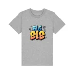 Kids T-Shirt "Big Sis" - Heather Gray