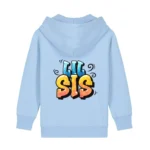 Kids Zip-Hoodie "Lil Sis" - Blue Soul