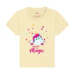 Baby T-Shirt "Einhorn Magie" - Butter