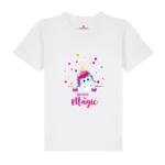 Kids T-Shirt "Einhorn Magie" - Weiß