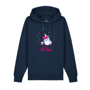 Hoodie "Einhorn Magie" - French Navy