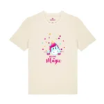 Unisex T-Shirt "Einhorn Magie" - Natural Raw