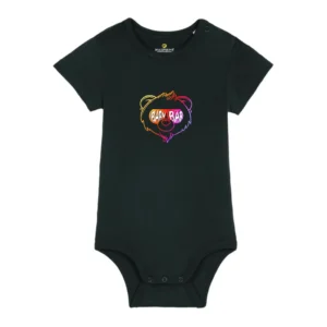 Baby Body "Baby Bär" Rainbow Edition - Schwarz