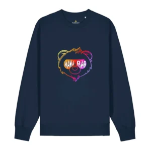 Sweatshirt "Mama Bär" Rainbow Edition - French Navy