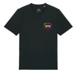 T-Shirt "Papa Bär - Mini" Rainbow Edition - Schwarz